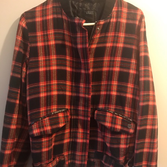 Vans Plaid Jacket - Picture 1 of 4
